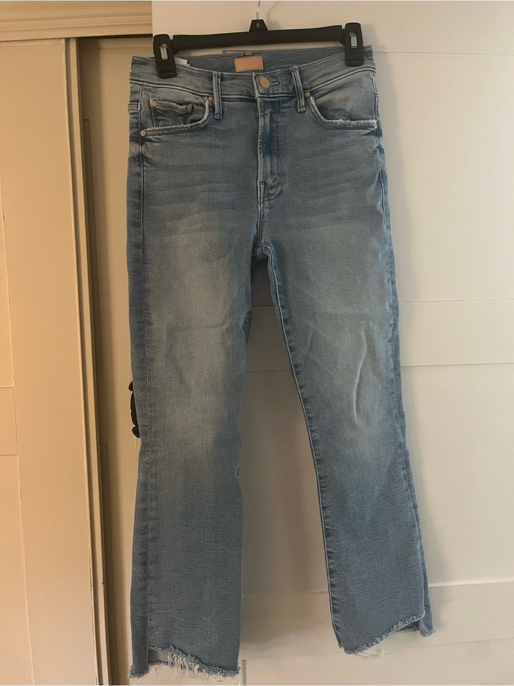 MOTHER Light Blue  Straight Jeans